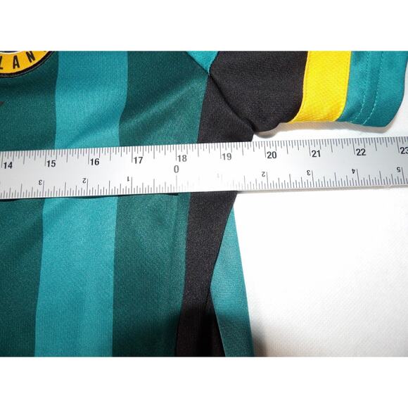 Box Lunch Hunter Whale Jersey Mens Small XX Freecs 405 Teal Yellow - Picture 7 of 8